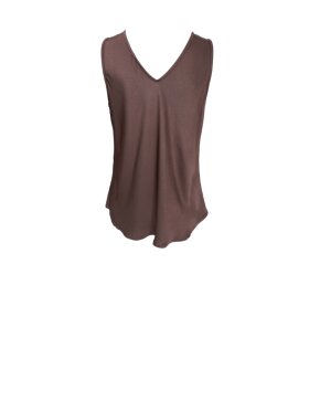 Black Colour - BCMabel Double V-Neck Top