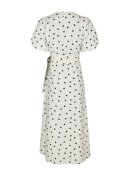 Neo Noir - Clarine Linen Dot Dress