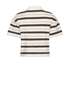 Neo Noir - Vennera Triple Stripe Polo Tee