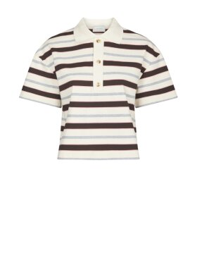 Neo Noir - Vennera Triple Stripe Polo Tee