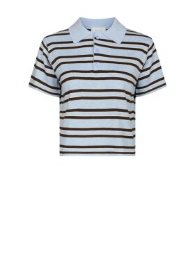 Neo Noir - Mulann Polo Knit Blouse