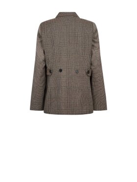 Co'Couture - VeyaCC Check Fitted Blazer