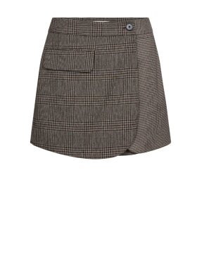 Co'Couture - VeyaCC Check Wrap Skort Co'Couture - VeyaCC Check Wrap Skort