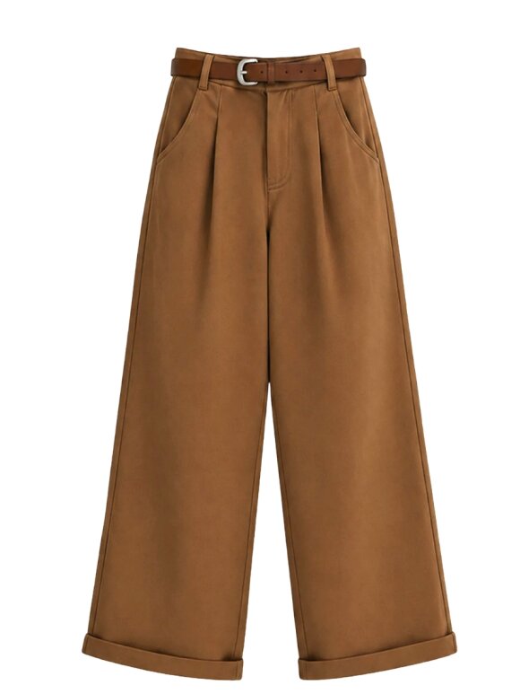 WithBlack - WBLSteffi HW Wide Pant WithBlack - WBLSteffi HW Wide Pant