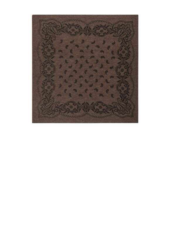 Neo Noir - Adelina Paisley Knit Scarf 