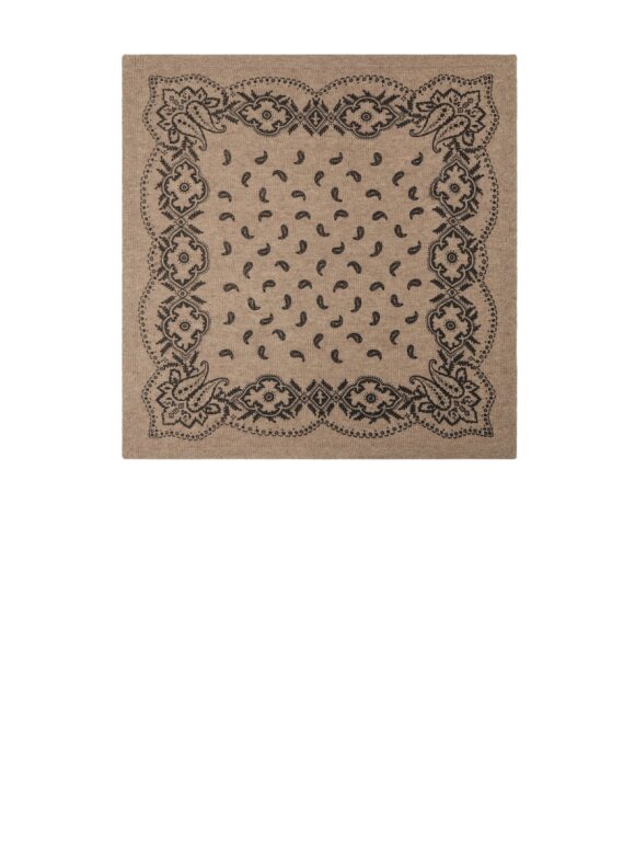 Neo Noir - Adelina Paisley Knit Scarf Neo Noir - Adelina Paisley Knit Scarf