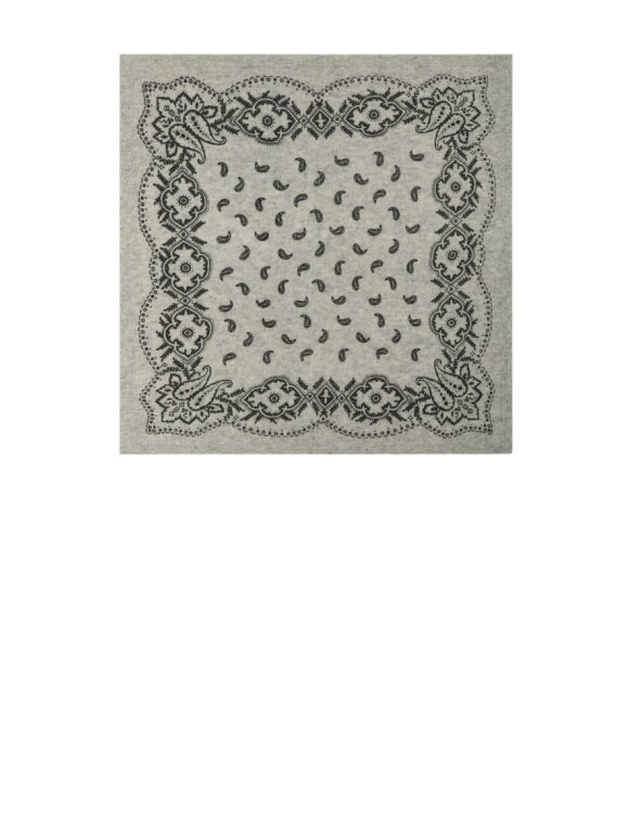 Neo Noir - Adelina Paisley Knit Scarf