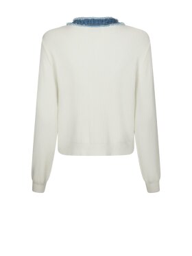 Neo Noir - Zelma Knit Denim Cardigan