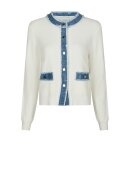 Neo Noir - Zelma Knit Denim Cardigan