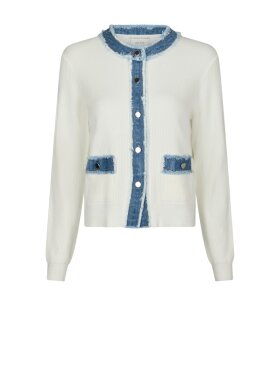 Neo Noir - Zelma Knit Denim Cardigan