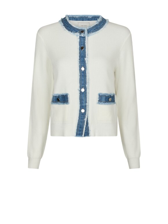 Neo Noir - Zelma Knit Denim Cardigan