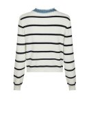 Neo Noir - Zelma Stripe Denim Cardigan
