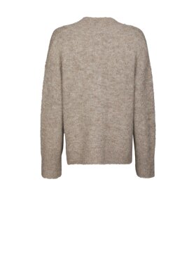 Neo Noir - Melli Fluffy Knit Blouse