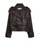 Haute L'amitié - Leather Trench Jacket Haute L'amitié - Leather Trench Jacket