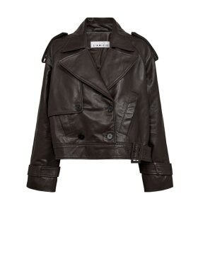Haute L'amitié - Leather Trench Jacket Haute L'amitié - Leather Trench Jacket