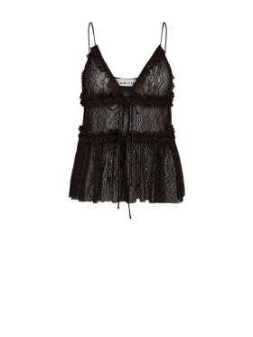 Haute L'amitié - New Lace Tie Top