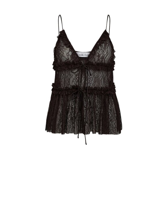 Haute L'amitié - New Lace Tie Top Haute L'amitié - New Lace Tie Top