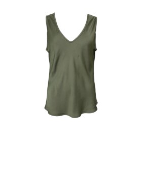 Black Colour - BCMabel Double V-Neck Top