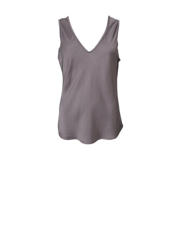 Black Colour - BCMabel Double V-Neck Top Black Colour - BCMabel Double V-Neck Top