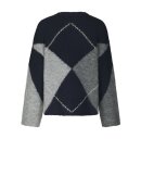 Neo Noir - Inga Check Fluff Knit Blouse