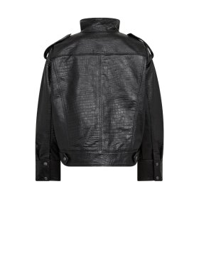 Co'Couture - CrocoCC Leather Bomber