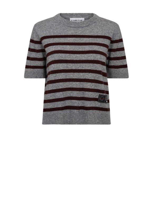Haute L'amitié - Cash Stripe SS O-Neck Haute L'amitié - Cash Stripe SS O-Neck