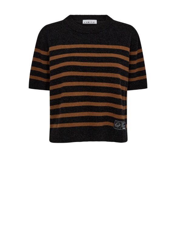 Haute L'amitié - Cash Stripe SS O-Neck