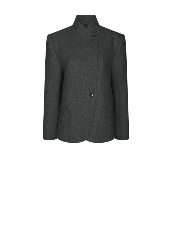 Neo Noir - Nerine Structure Twill Blazer Neo Noir - Nerine Structure Twill Blazer