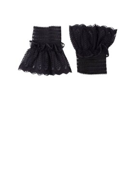 Black Colour - BCReeva Lace Cuffs