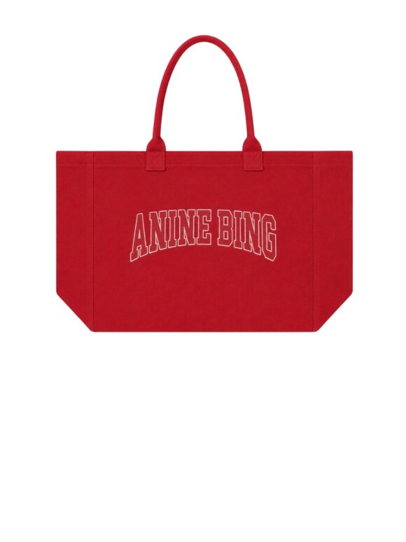 Anine Bing - Leo Canvas Tote Bag Anine Bing - Leo Canvas Tote Bag