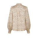 Neo Noir - Astrida Flower Jacquard Blouse
