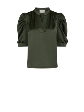 Neo Noir - Roella Heavy Sateen Blouse Neo Noir - Roella Heavy Sateen Blouse