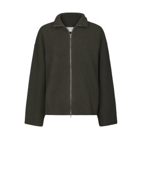 Neo Noir - Asley Zip Knit Cardigan Neo Noir - Asley Zip Knit Cardigan