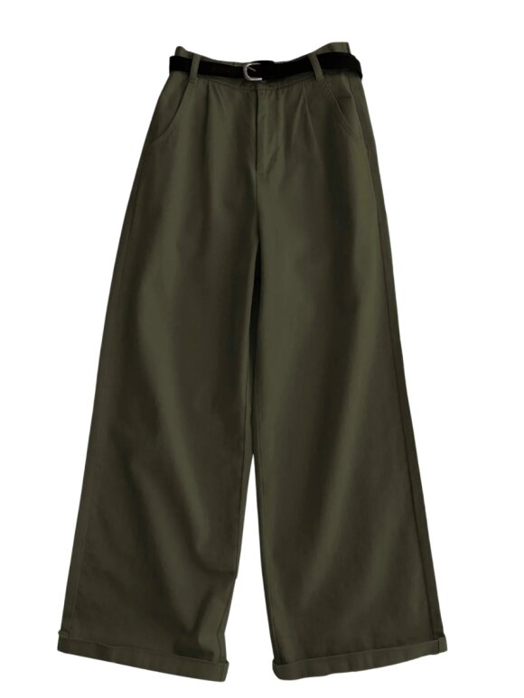 WithBlack - WBLSteffi HW Wide Pant WithBlack - WBLSteffi HW Wide Pant