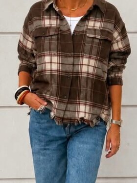 IVY COPENHAGEN - Ivy Pia Distressed Shirt - Lev. sep./okt.
