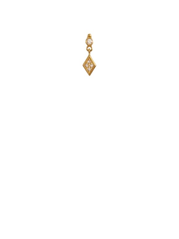 Stine A - Miss Princess Earring w/Harlekin - Single Stine A - Miss Princess Earring w/Harlekin - Single