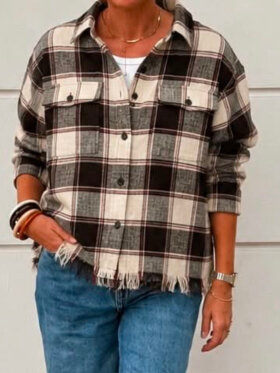 IVY COPENHAGEN - Ivy Pia Distressed Shirt - Lev. sep./okt. IVY COPENHAGEN - Ivy Pia Distressed Shirt - Lev. sep./okt.