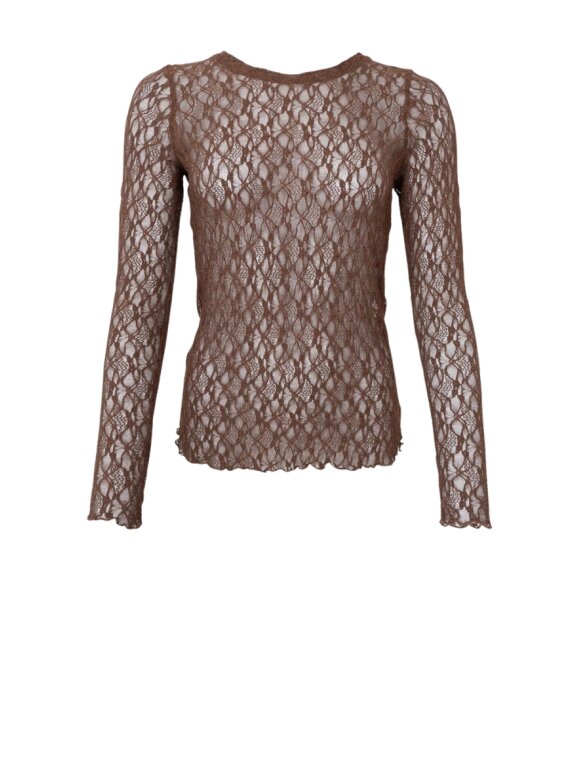 Black Colour - BCCecily Lace Blouse Black Colour - BCCecily Lace Blouse