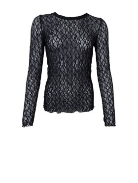 Black Colour - BCCecily Lace Blouse Black Colour - BCCecily Lace Blouse
