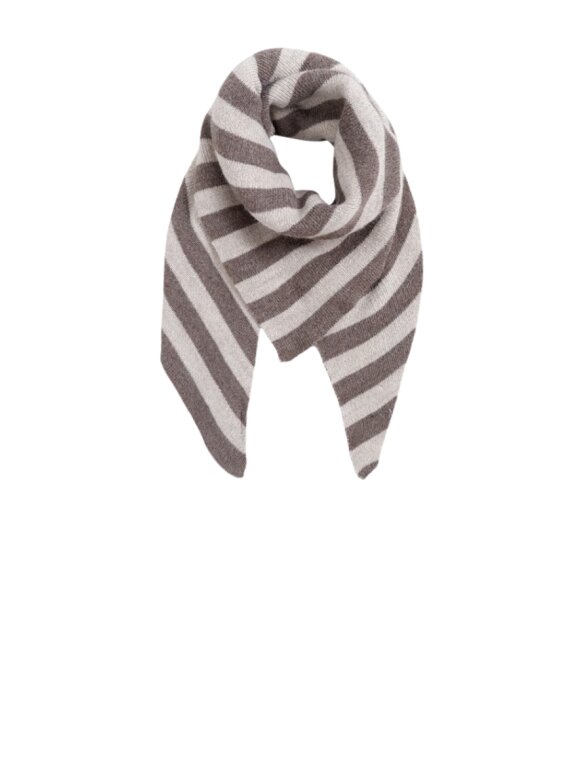 Black Colour - BCBex Stripe Scarf