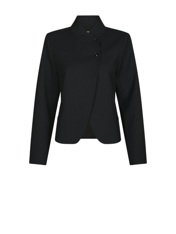 Neo Noir - Tiria Slim Pinstripe Blazer Neo Noir - Tiria Slim Pinstripe Blazer