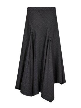 Co'Couture - EloraCC Check Asym Skirt