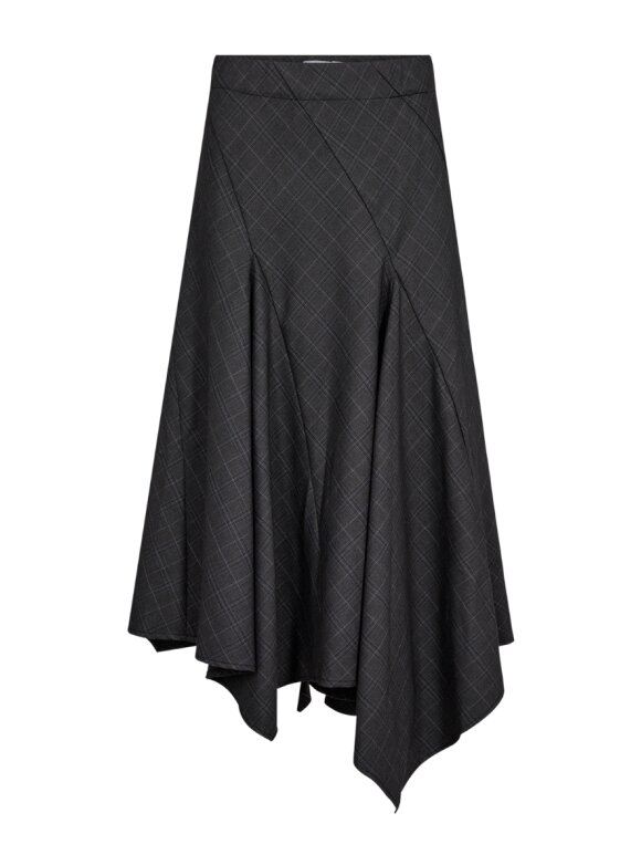 Co'Couture - EloraCC Check Asym Skirt Co'Couture - EloraCC Check Asym Skirt