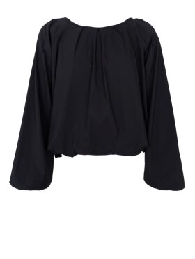 Black Colour - BCDavina Balloon Blouse Black Colour - BCDavina Balloon Blouse