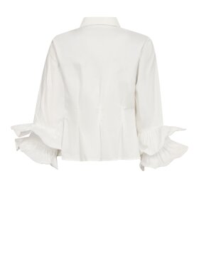 Co'Couture - HalenCC Flare Pleat Shirt