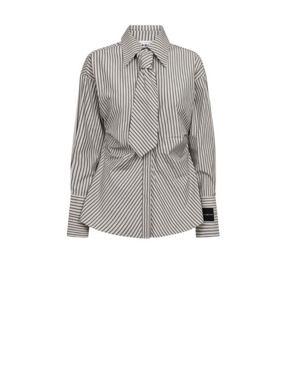 Haute L'amitié - Gemma Tie Stripe Shirt