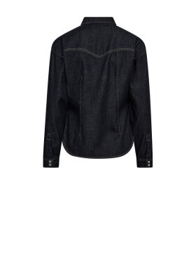 IVY COPENHAGEN - Ivy Ora Fitted LS Dark Rinse Shirt