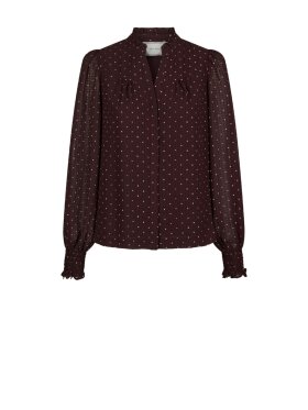 Neo Noir - Astrida Dotted Blouse