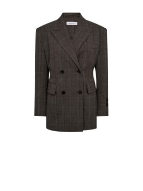 Haute L'amitié - Waist Fit Check Blazer