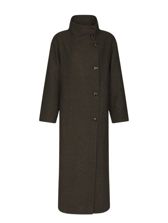 Neo Noir - Marcel Mini Check Coat Neo Noir - Marcel Mini Check Coat